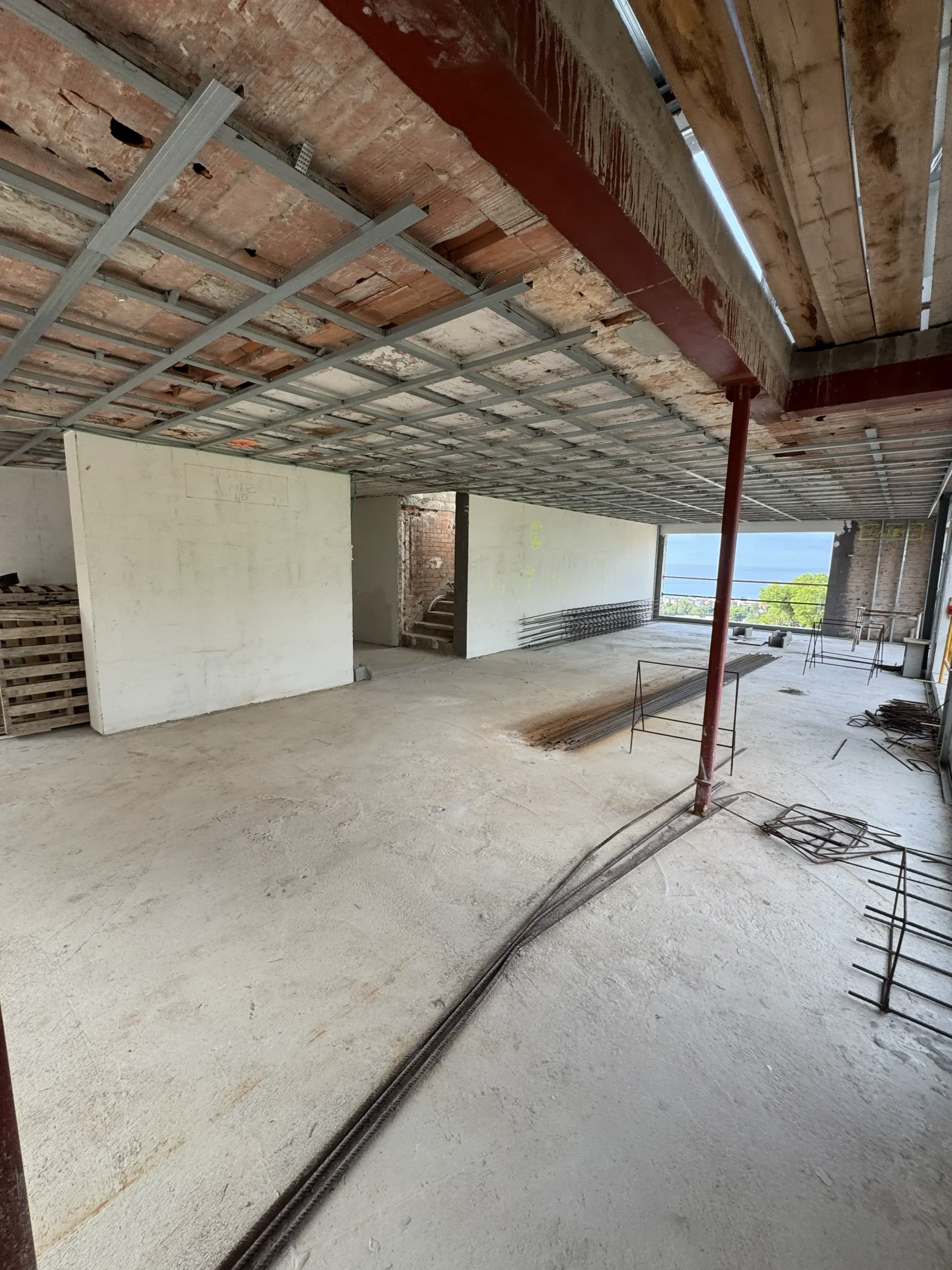 Interior partitions and drywall construction