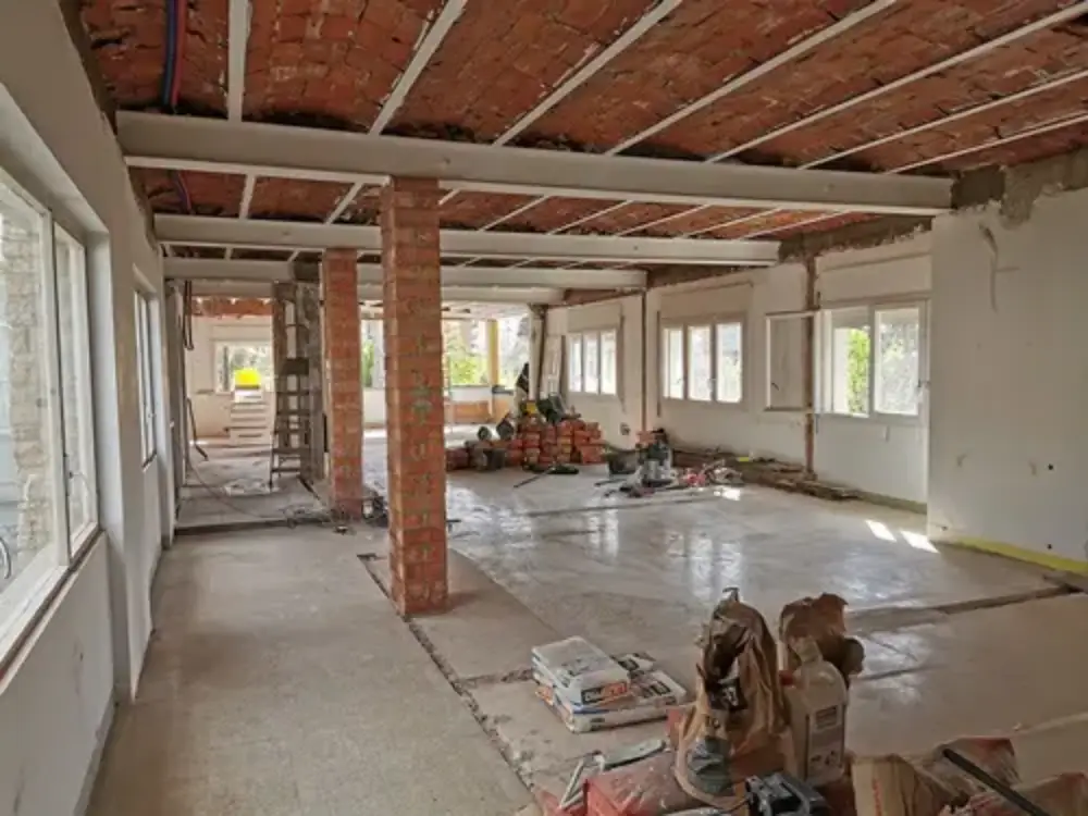 Pedralbes barcelona renovation – derribos y apeos foto  002