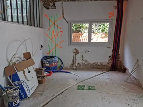 Pedralbes barcelona renovation – inicio paleteria y regatas 002