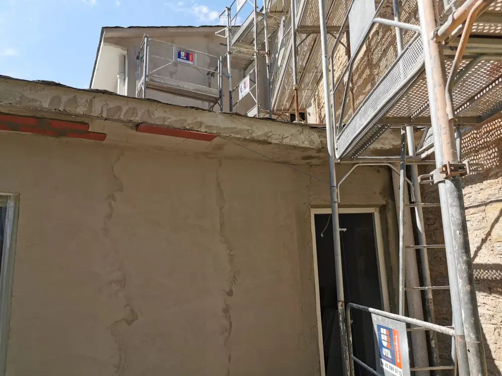Pedralbes barcelona renovation – trabajos en fachada proceso  004