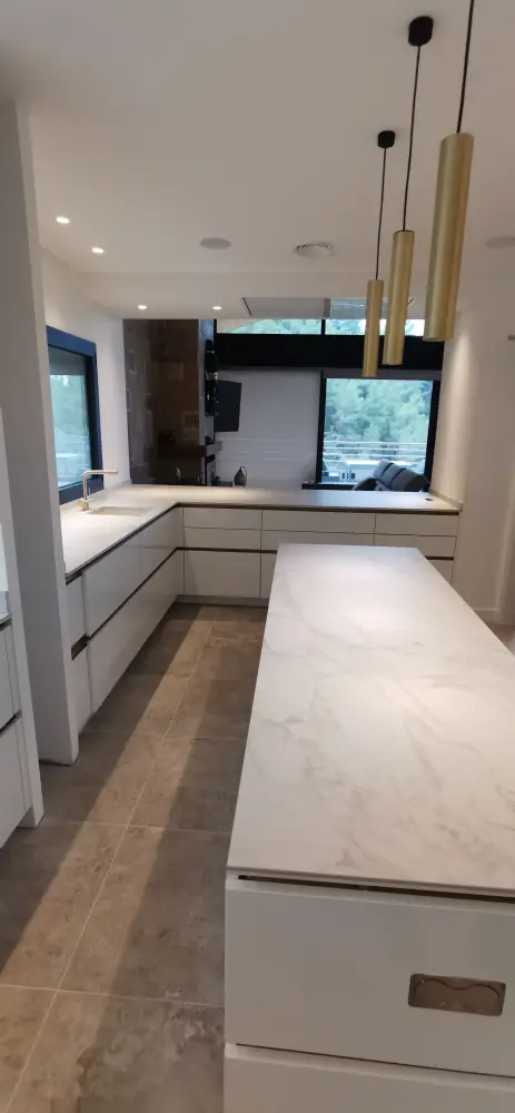Luxury kitchen renovation in Sitges