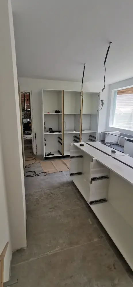 Interior finishing work in a Coste Casa renovation in Sitges